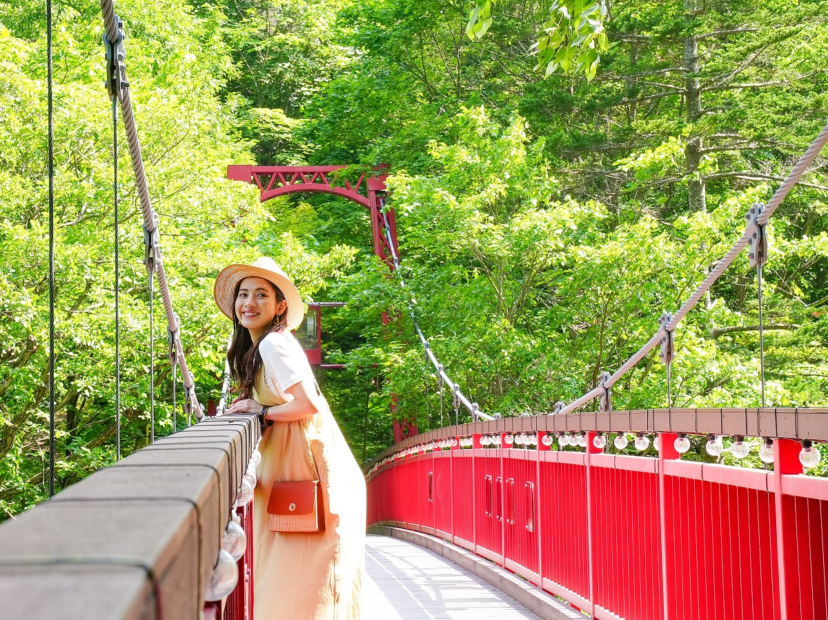 Futami Tsuribashi Suspension Bridge Jozankei Tourist Association Official Website 